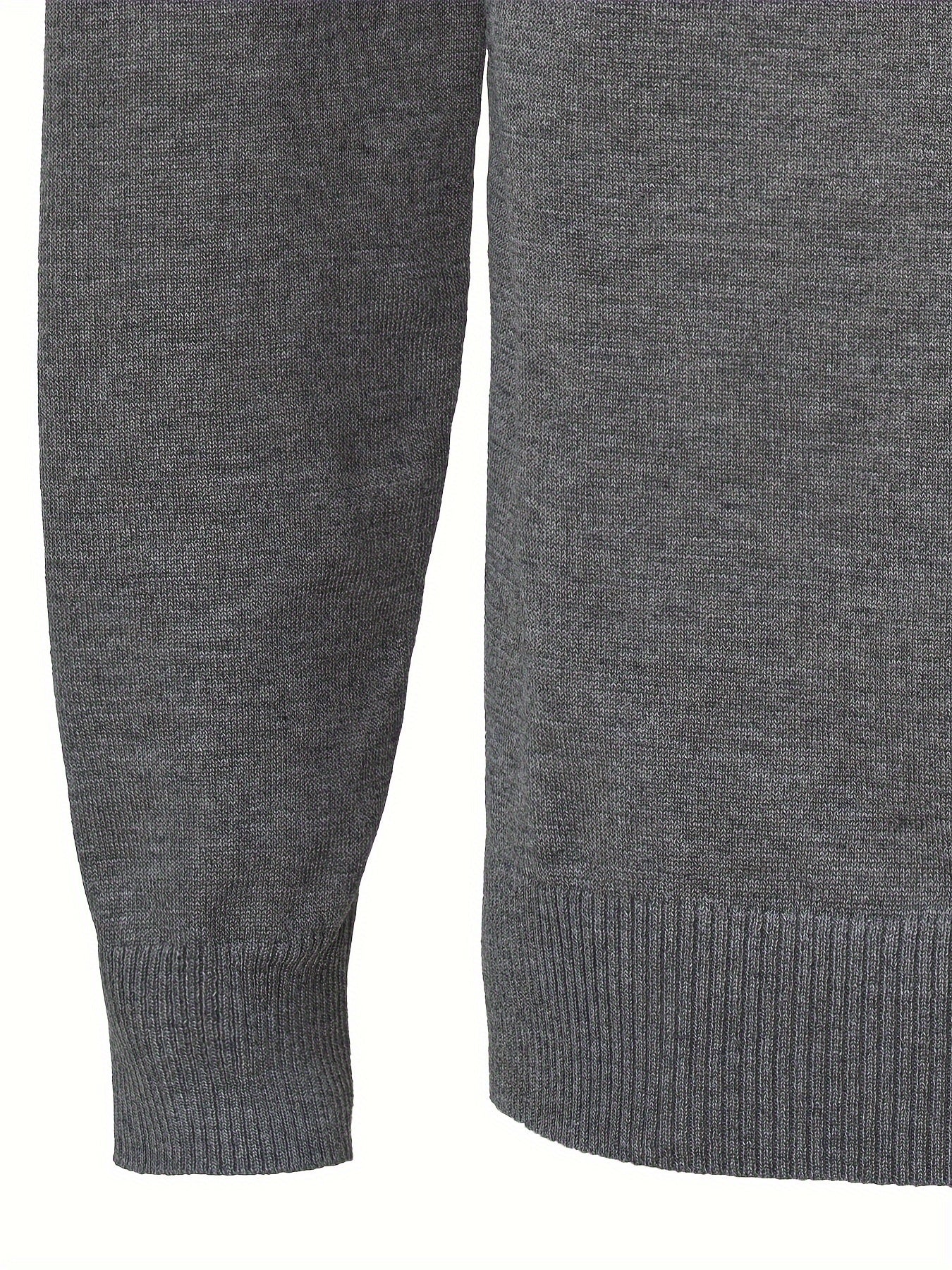 Sumuel | Quarter Zip Knitted Jumper High Neck