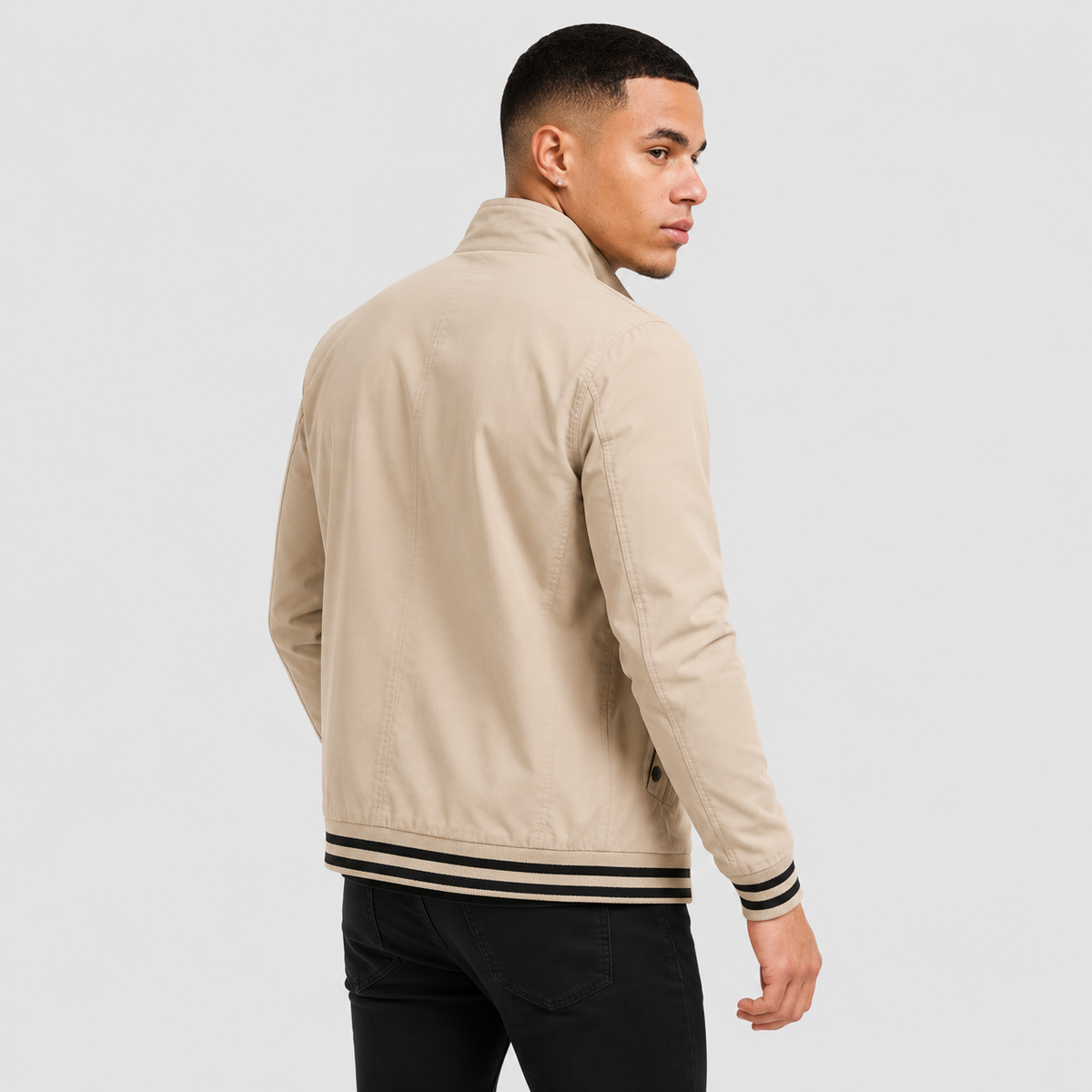 Zenon | Long Sleeve Jacket with Front Zipper