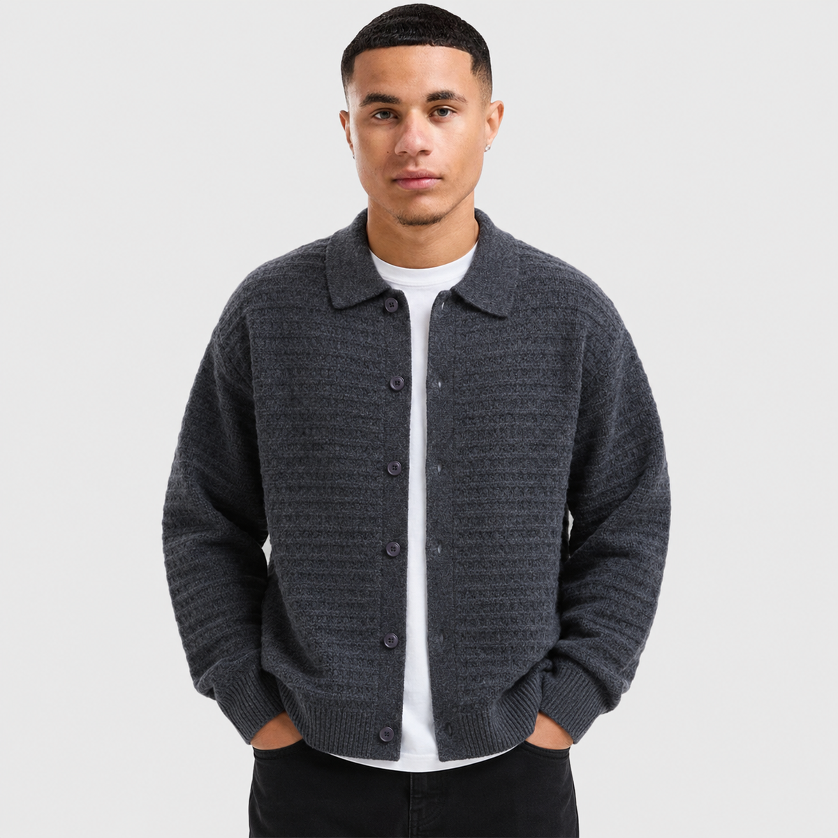 Zenon | Long Sleeve Jacket with Front Zipper