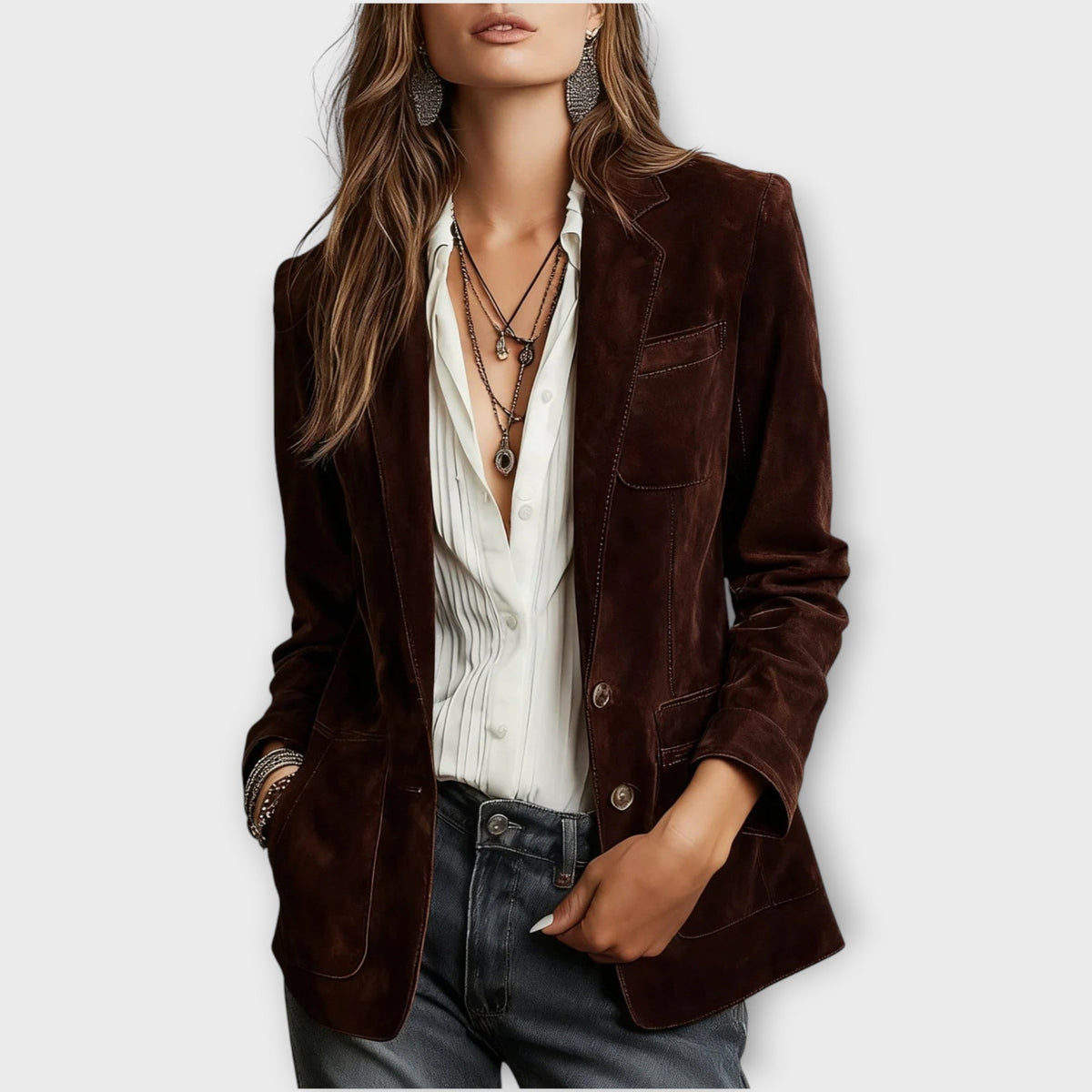 Dorothy | Structured Blazer with Notched Lapels