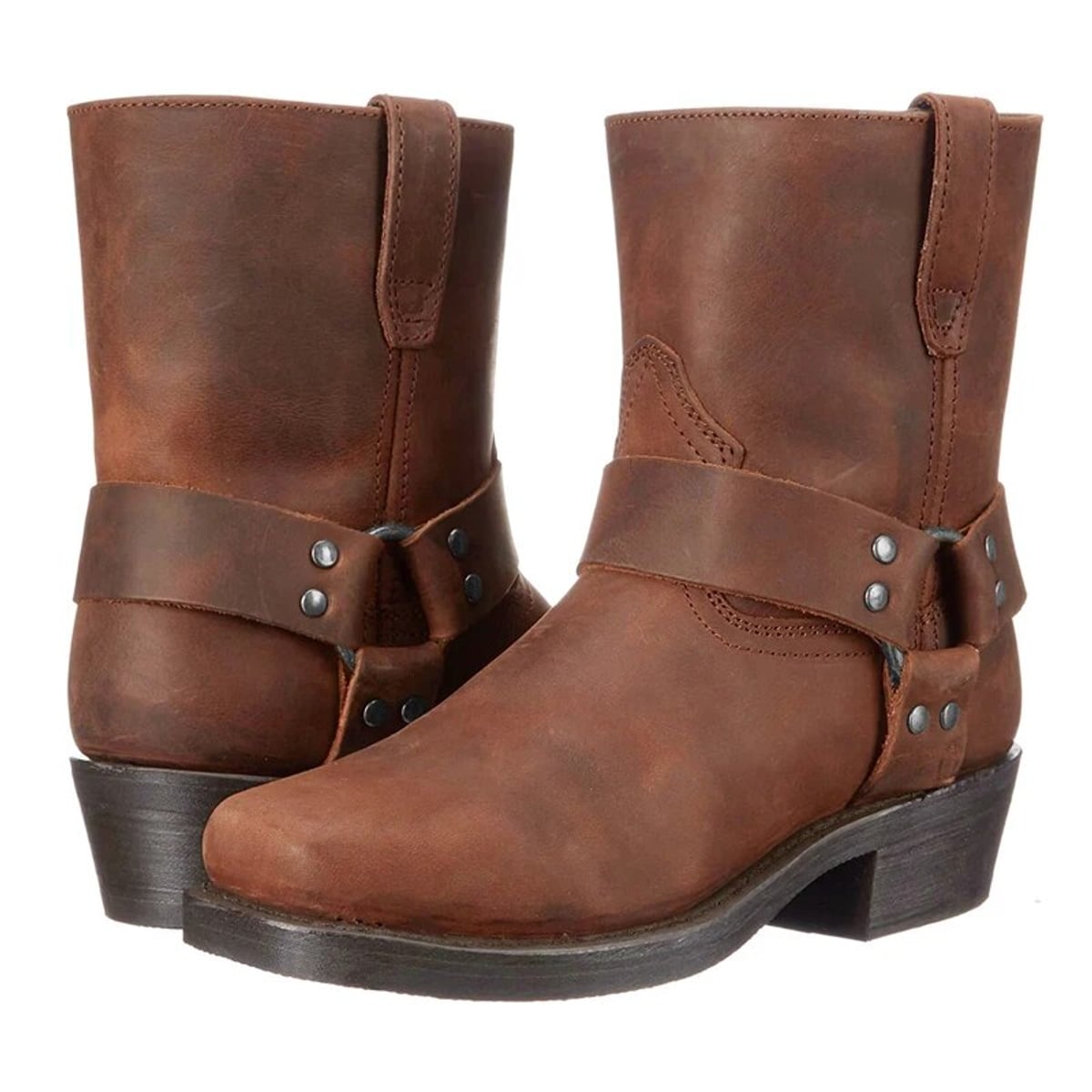 Filiberta | Western Style Boots with Harness Straps