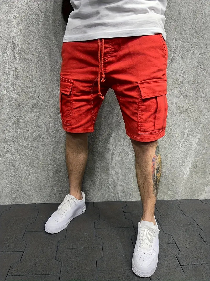 Jelte | Drawstring Mens Cargo Shorts