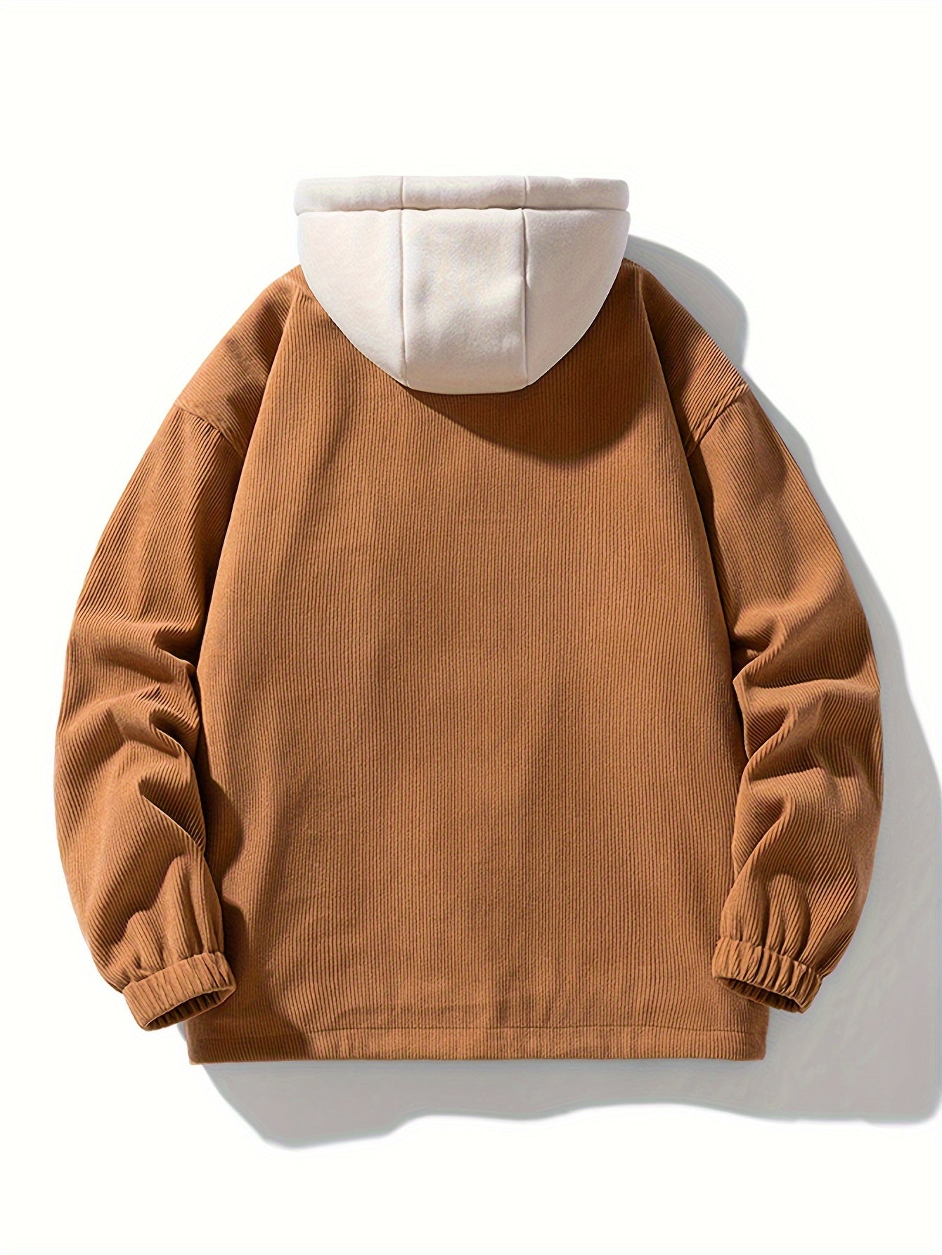 Jacques | Long Sleeve Hooded Corduroy Jacket