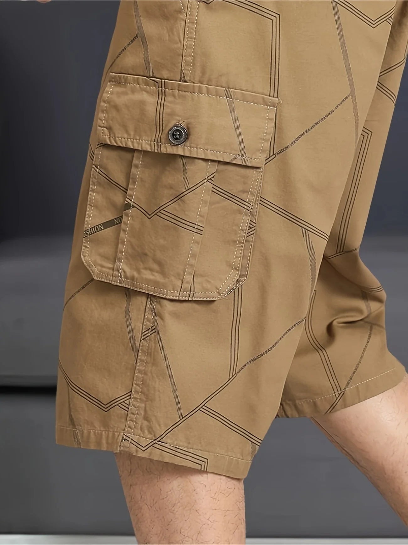 Hazlewood | Mens Long Cargo Shorts