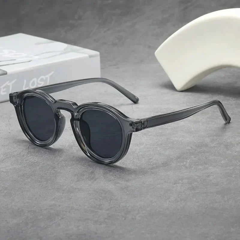Spectralux | Round Retro Acetate Sunglasses