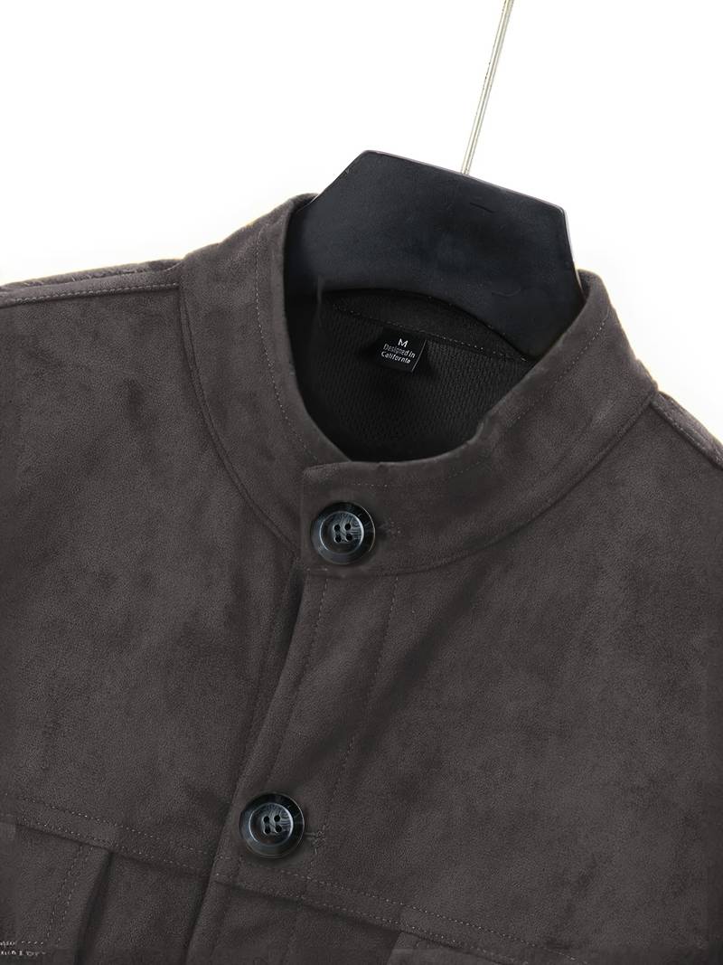 Neeman | Long Sleeve Button Front Pocket Jacket