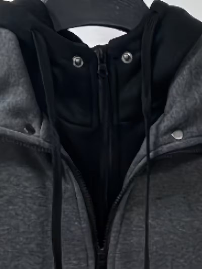 Griffiths | Hooded Colour Block Zip Jacket