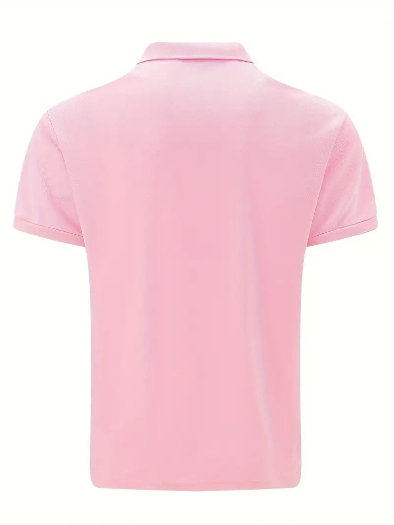 Ilan | Zip Neck Short Sleeve Polo