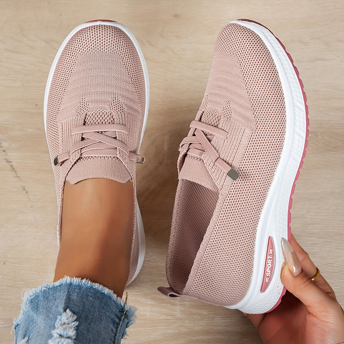Olympe | Lightweight Cushioned Walking Trainers