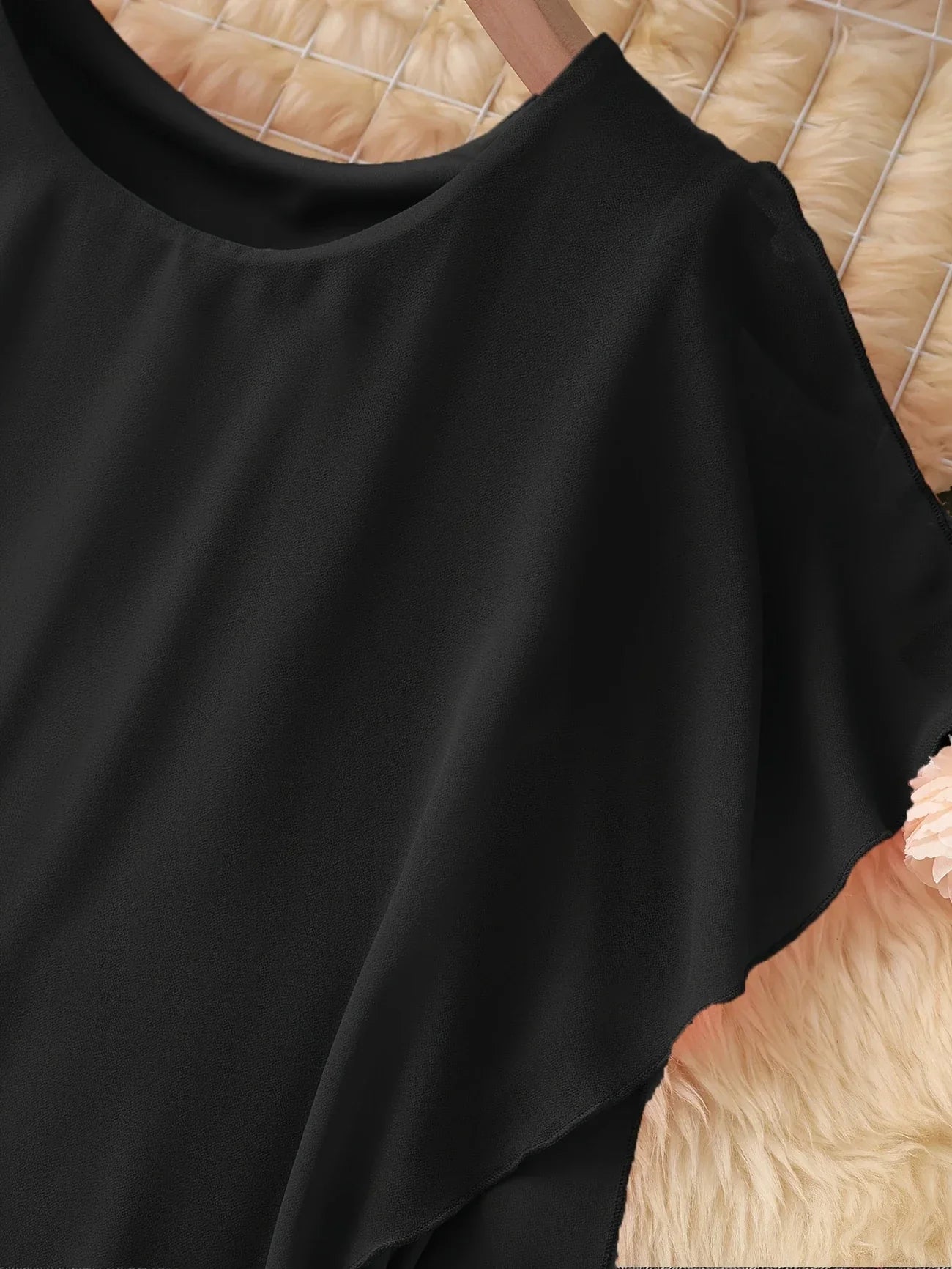 Maren | Sleeveless Asymmetric Layer Midi Dress