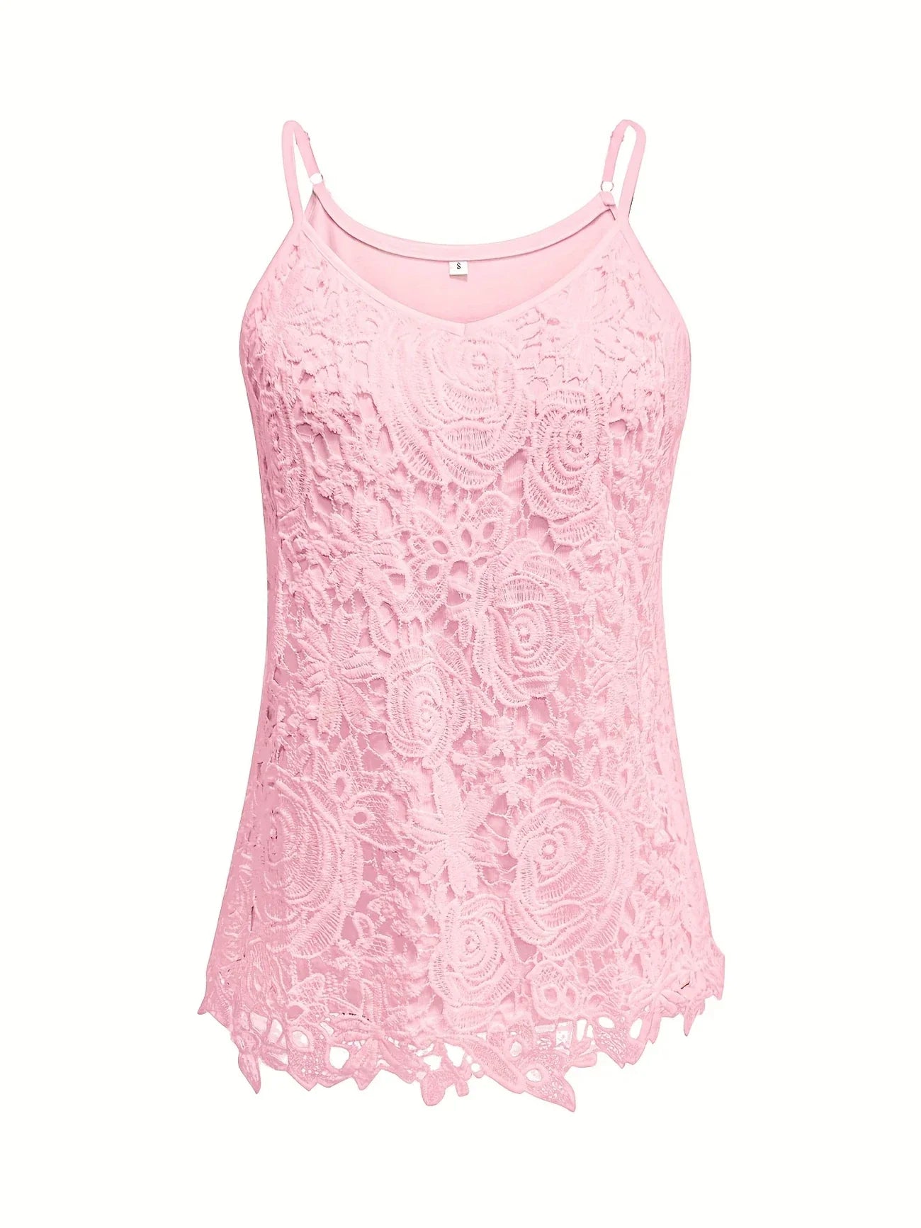 Juna | Lace Cami Top with Spaghetti Straps