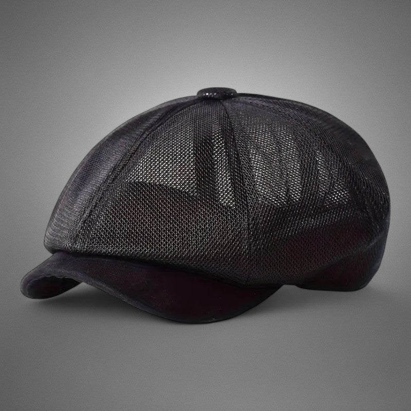 Zophiel | Light Grey Mesh Flat Cap