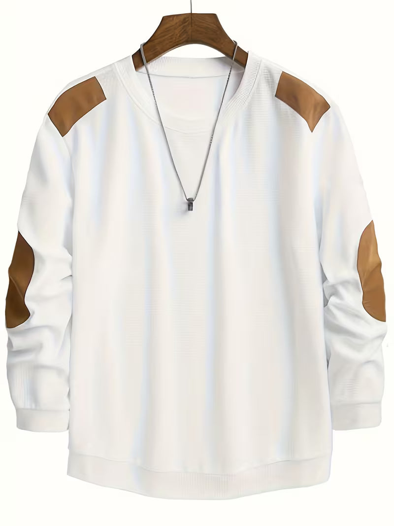 Apexcore | Waffle Knit Sweatshirt with Contrast Panels