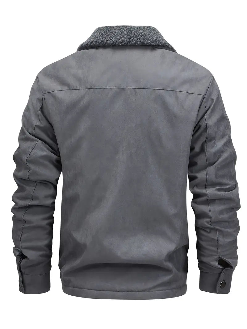 Grigory | Borg Collar Zip Jacket