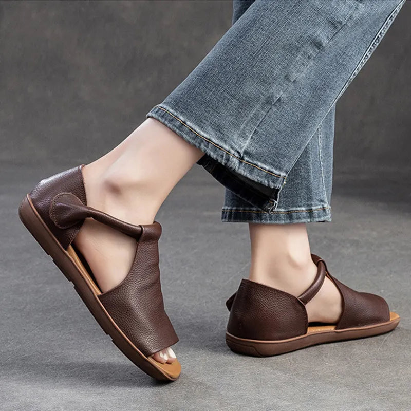 Shanera  | Soft Leather Comfort Walking Sandals