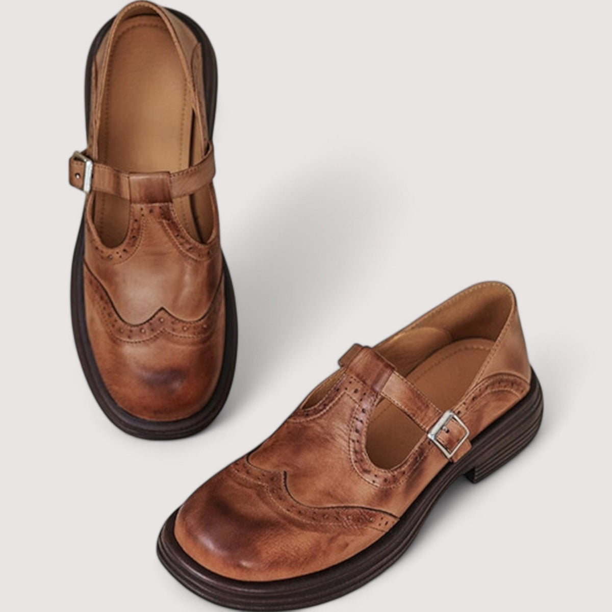 Melysa | Mary Jane Shoes with Buckle Strap
