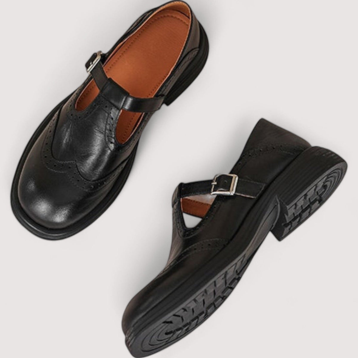 Melysa | Mary Jane Shoes with Buckle Strap
