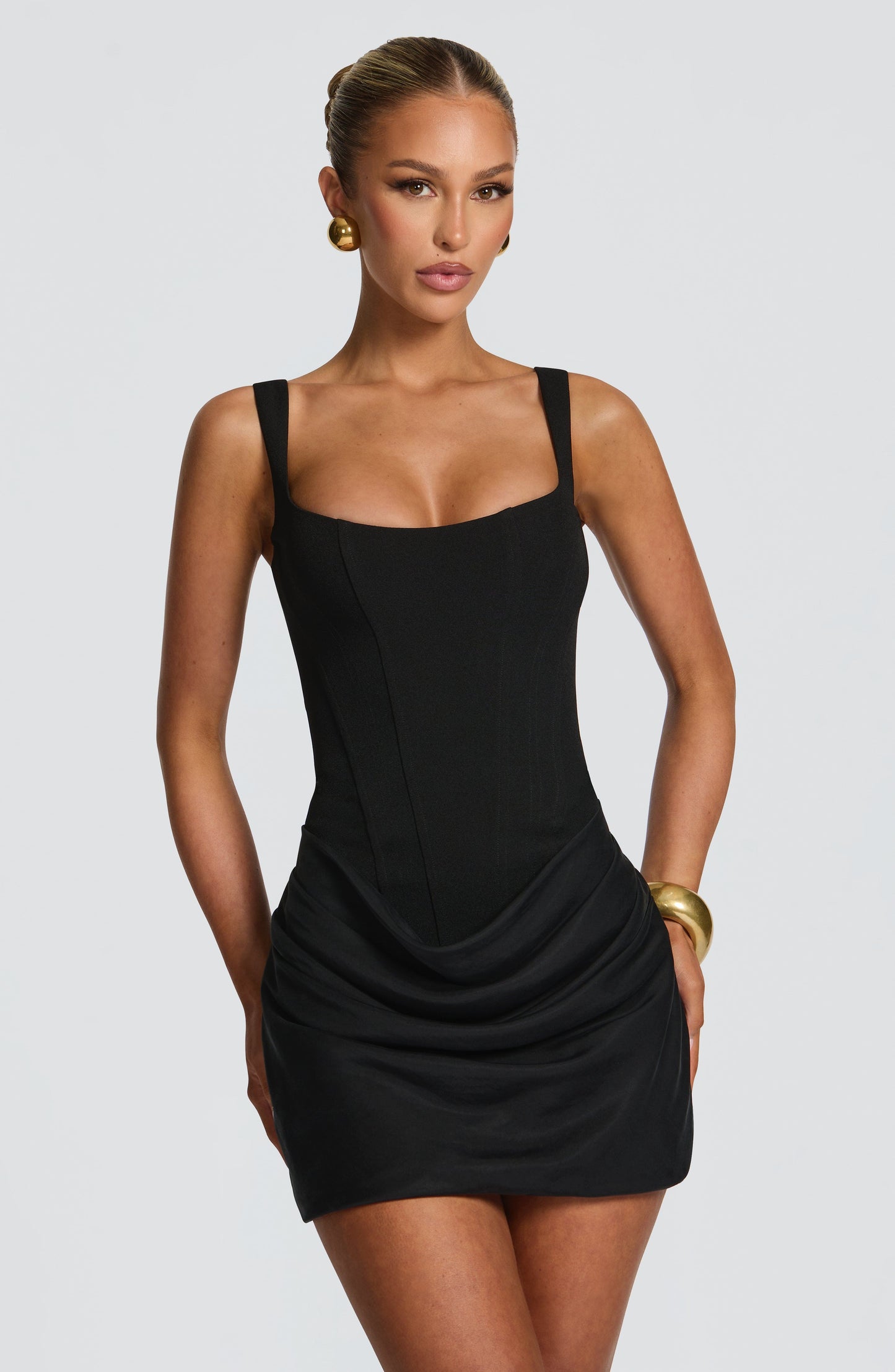 Manuella | Square Neck Mini Dress