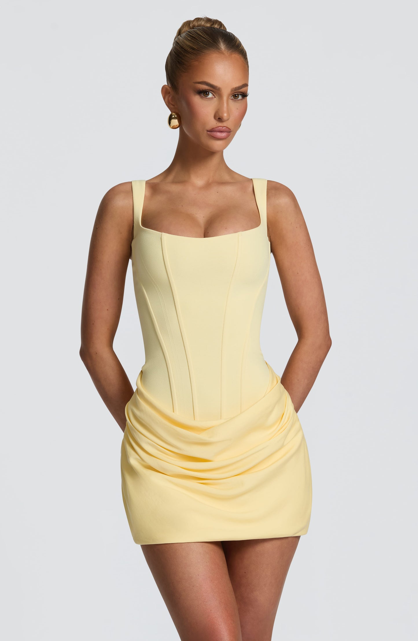 Manuella | Square Neck Mini Dress
