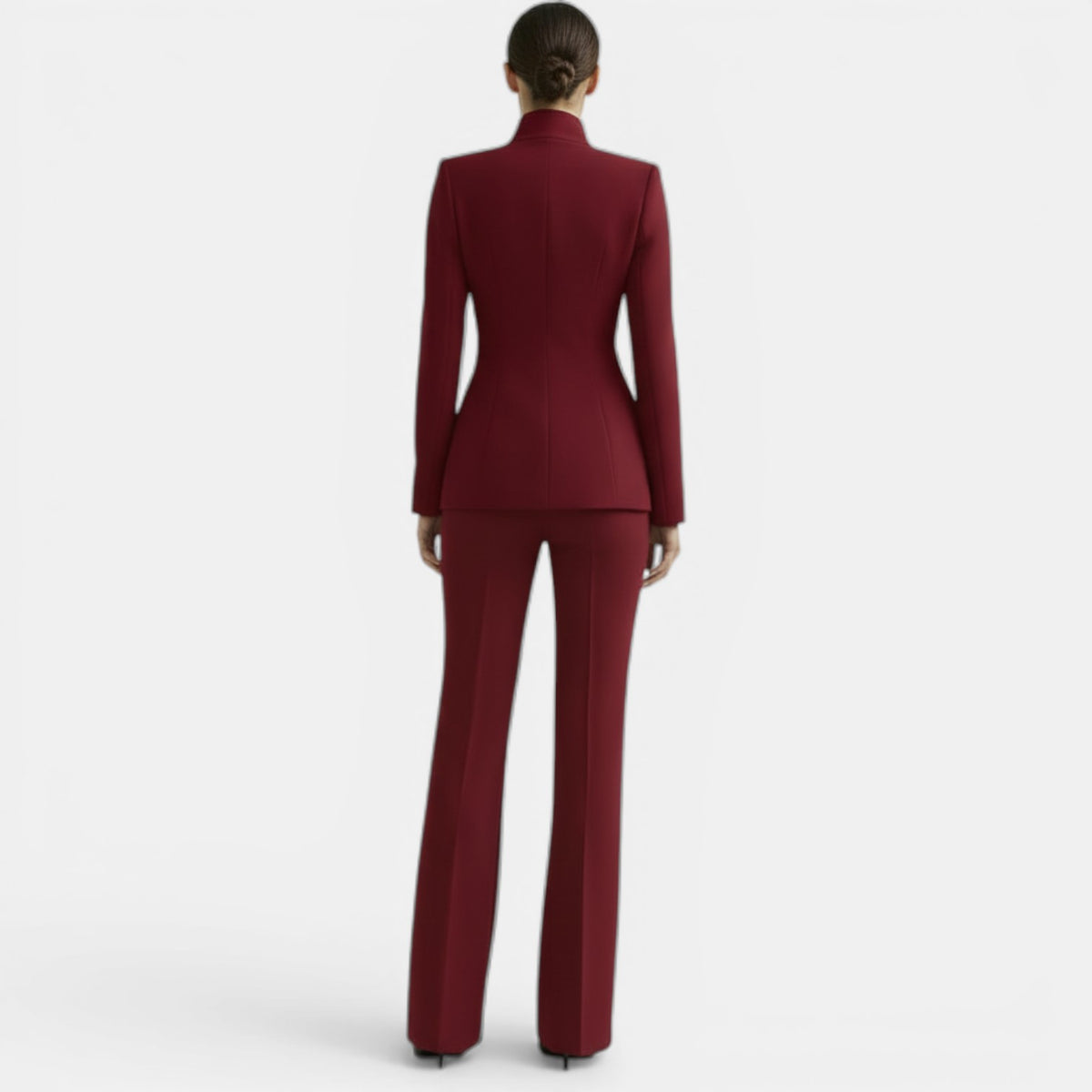 Jennifer | Tailored Jacket and Flared Trousers Set