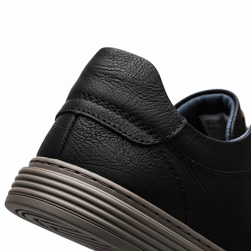 Philip | Low-Top Lace-Up Trainers with Textured Uppers