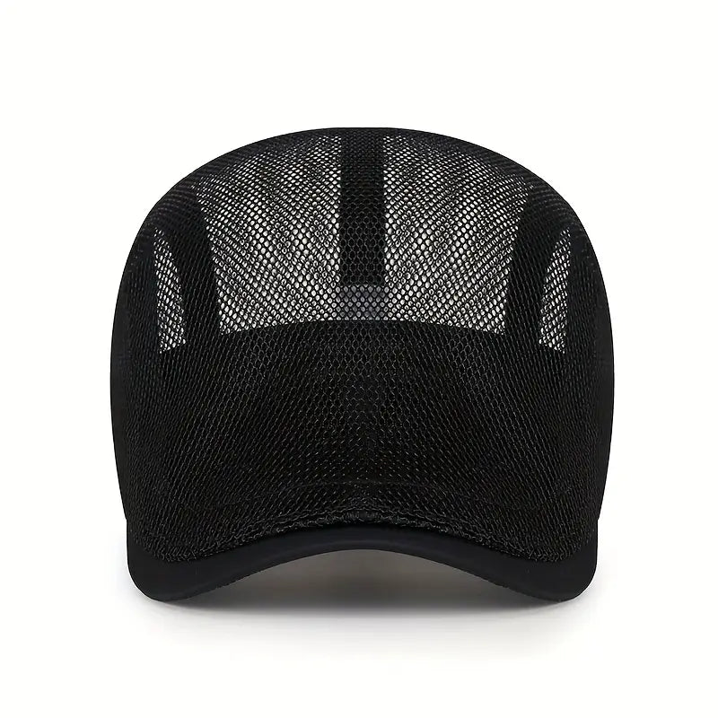 Beckett | Mesh Flat Cap Adjustable Summer Hat