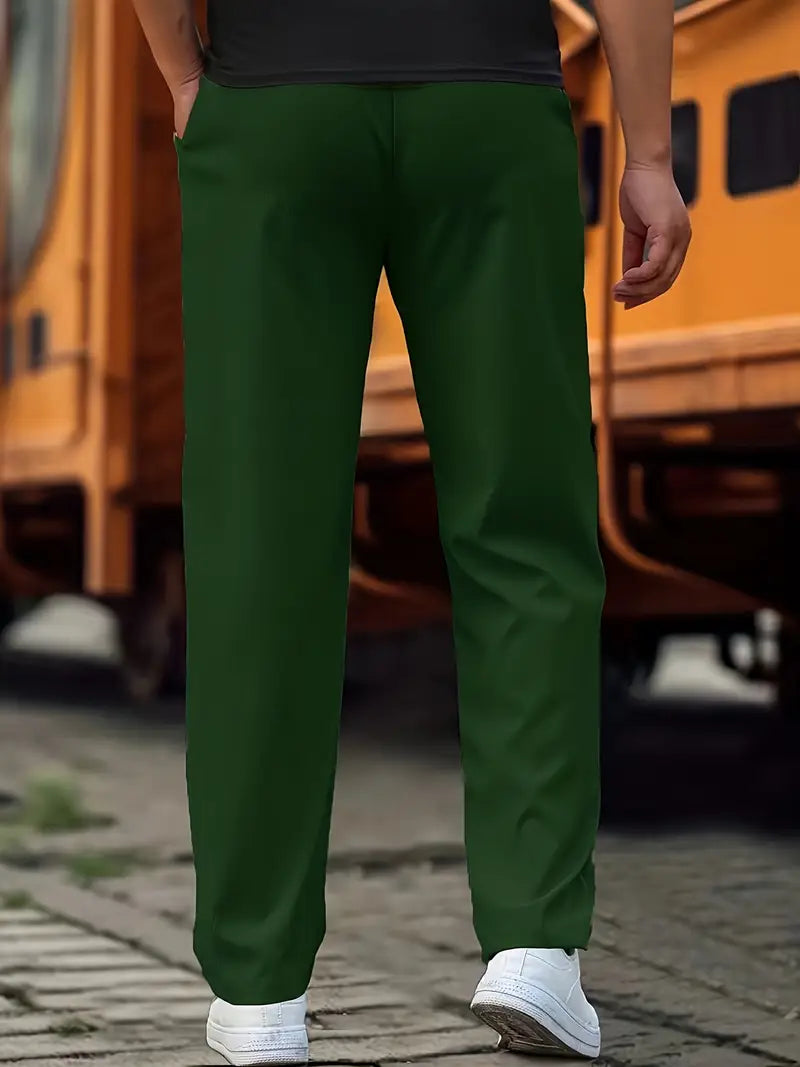 Travys | Straight Leg Drawstring Pocket Joggers