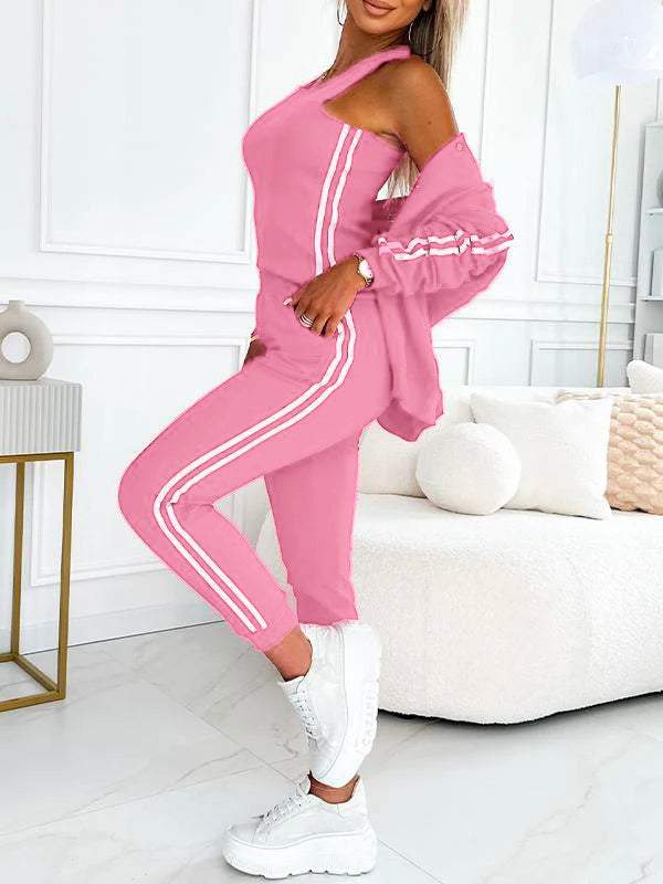 Kendra | Three Piece Jacket and Jogger Set