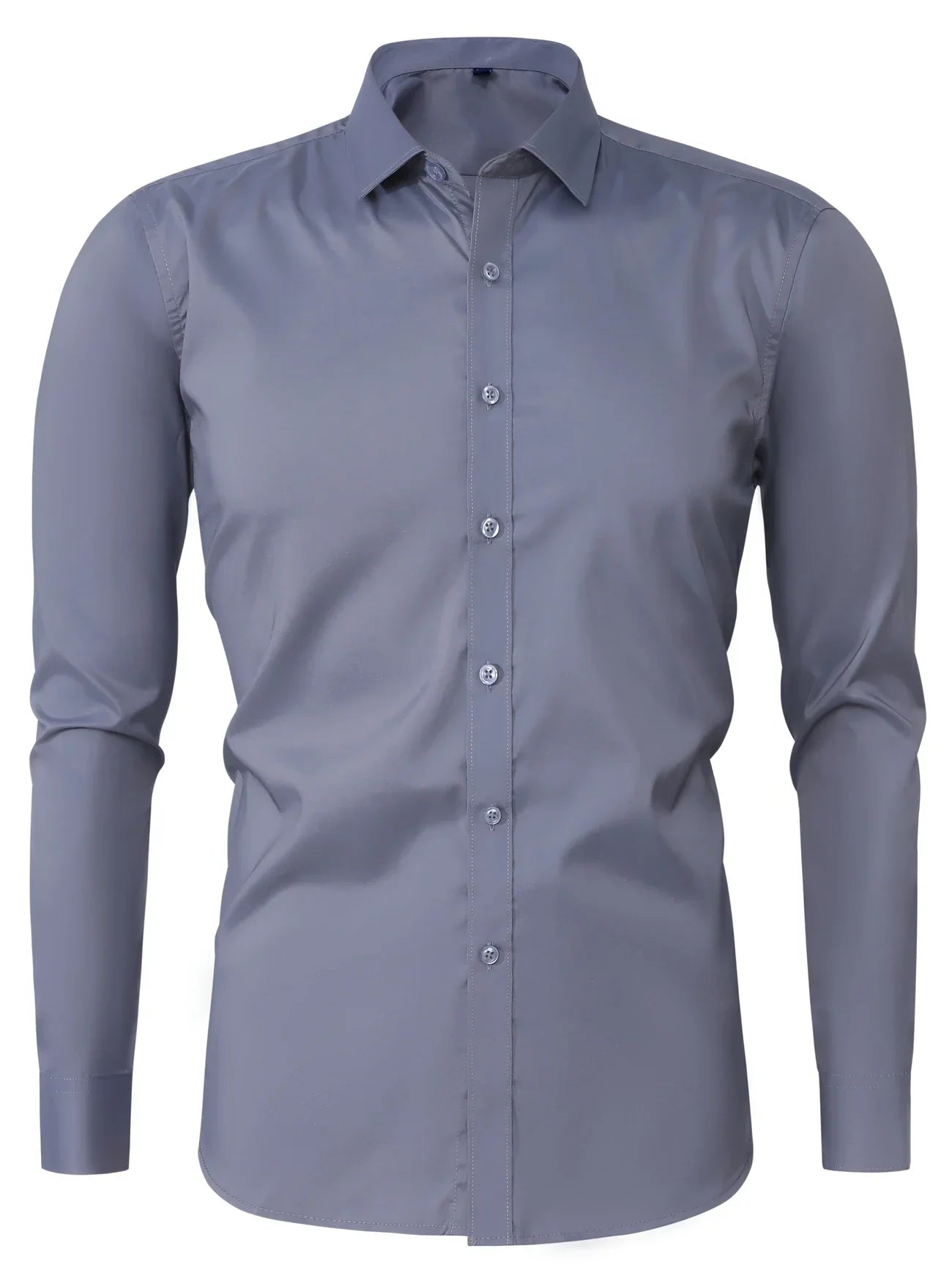Byron | Slim Fit Long Sleeve Button Shirt