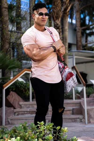 Maxwell - Curved Hem Short Sleeve T Shirt