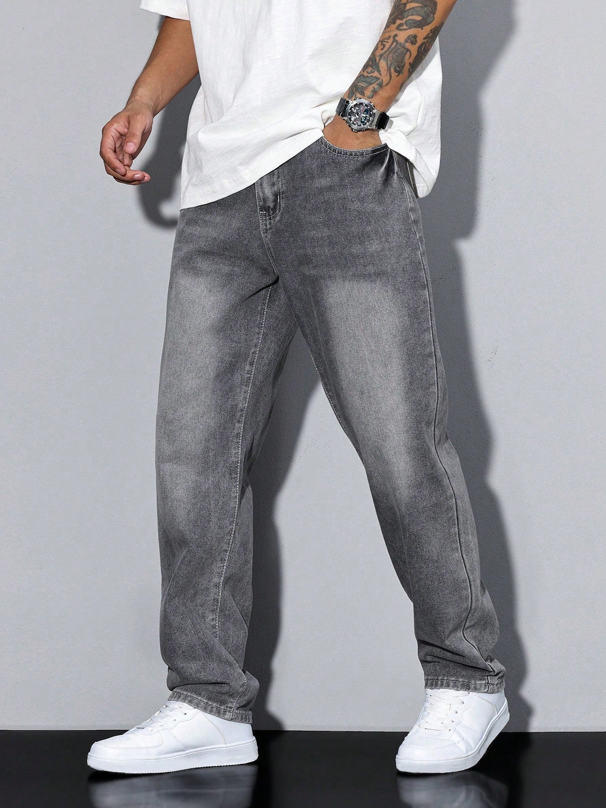 Eugene | Relaxed Fit Jeans with Faded Finish