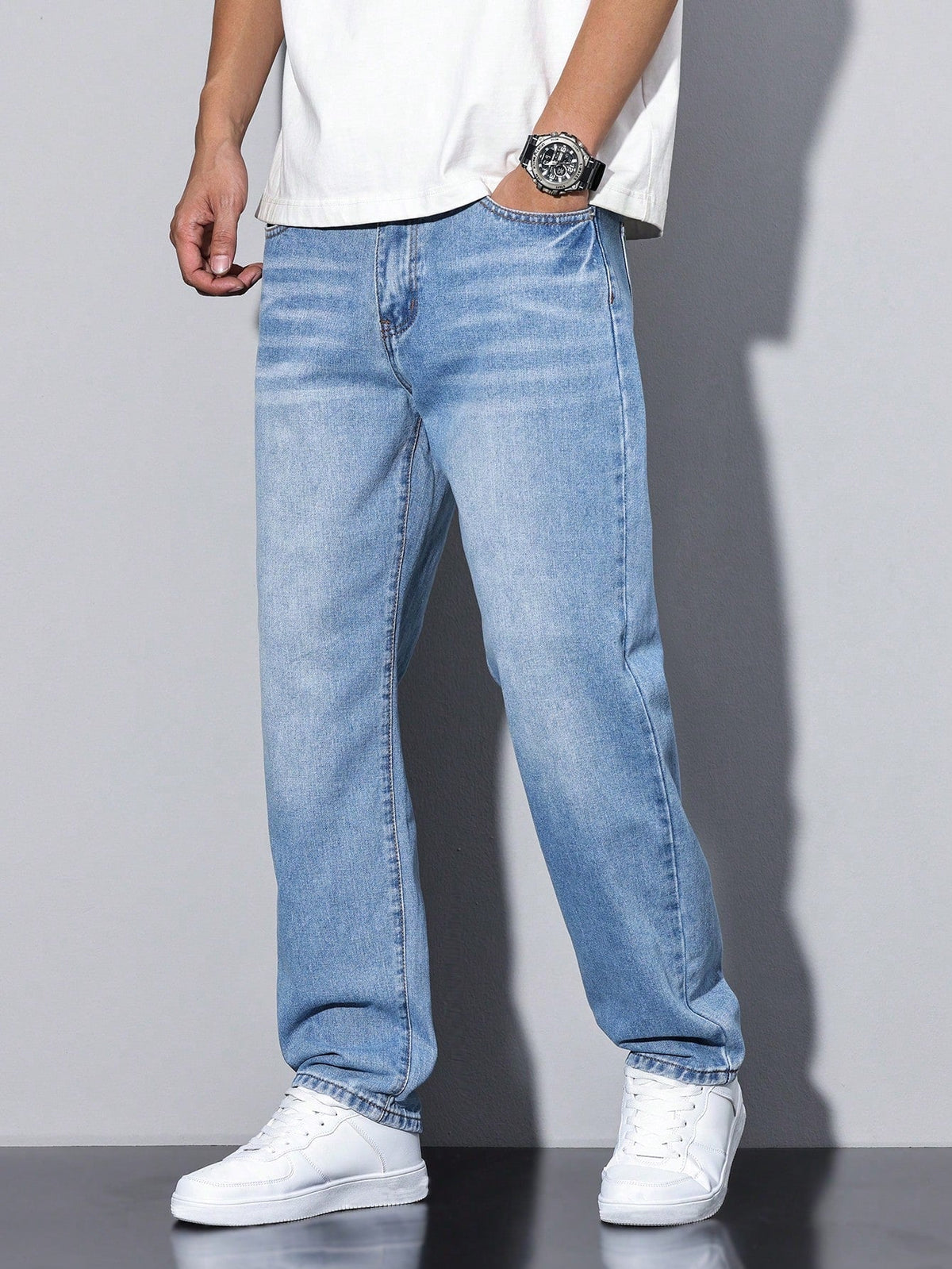 Eugene | Relaxed Fit Jeans with Faded Finish