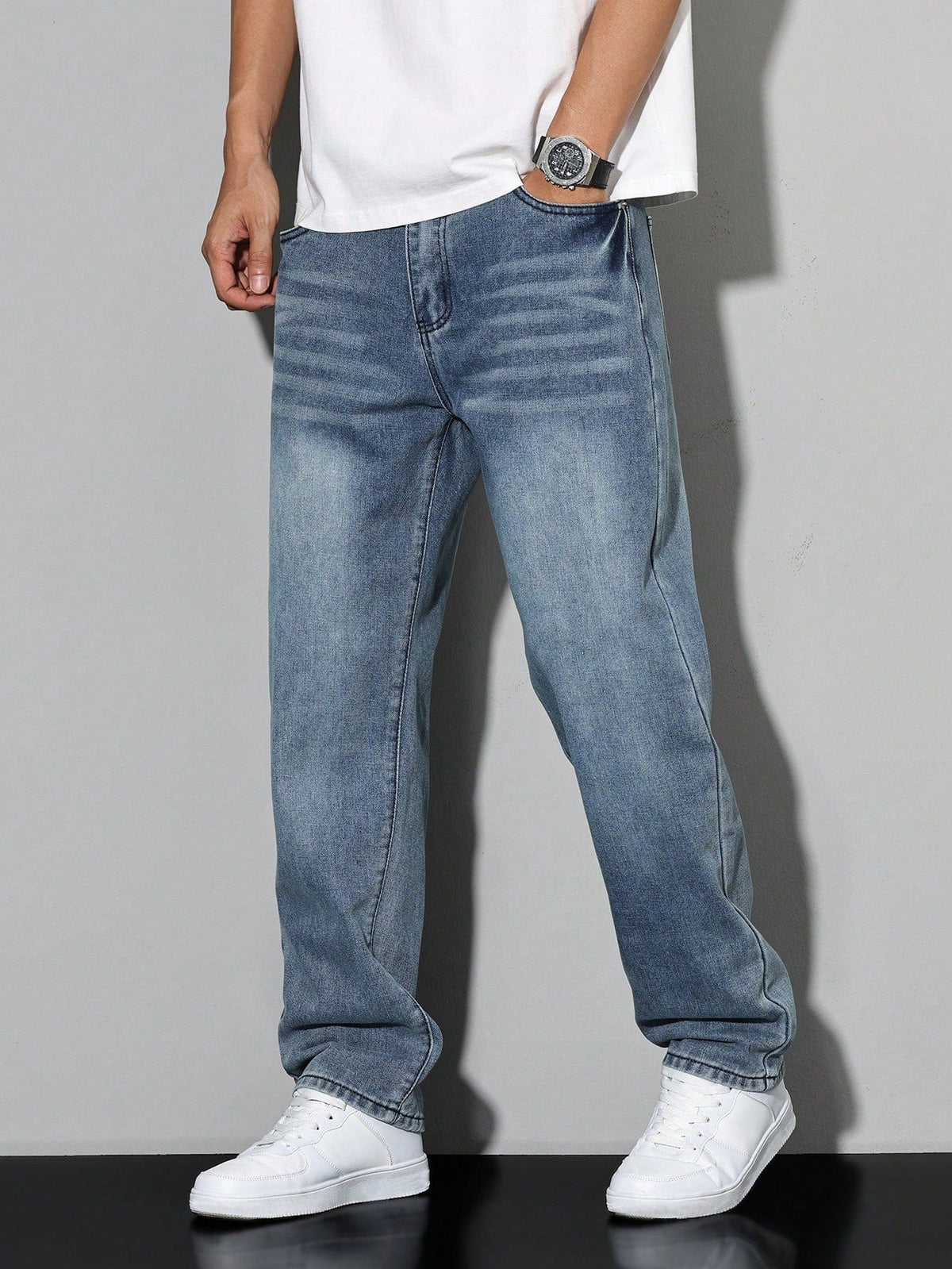 Eugene | Relaxed Fit Jeans with Faded Finish
