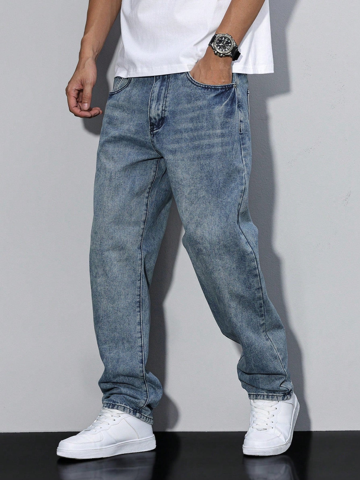 Eugene | Relaxed Fit Jeans with Faded Finish