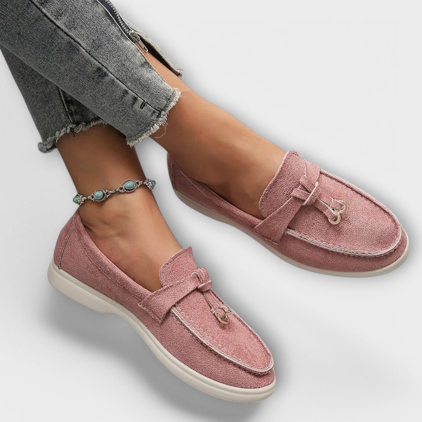 Jenine | Loafers with Metal Tassel Detail