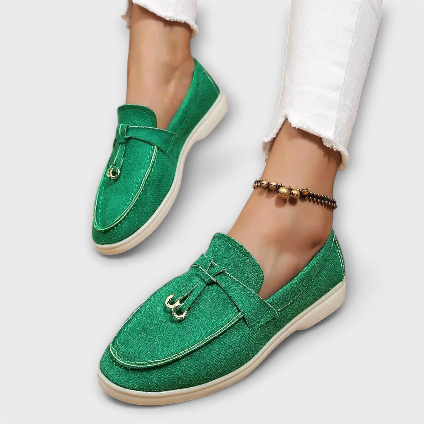 Jenine | Loafers with Metal Tassel Detail
