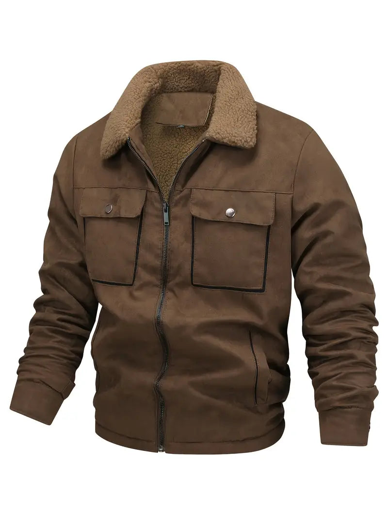 Grigory | Borg Collar Zip Jacket