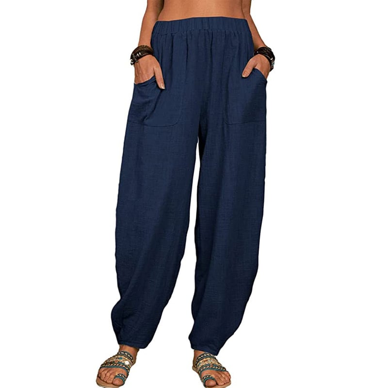 Zinzi | Linen Harem Trousers Womens