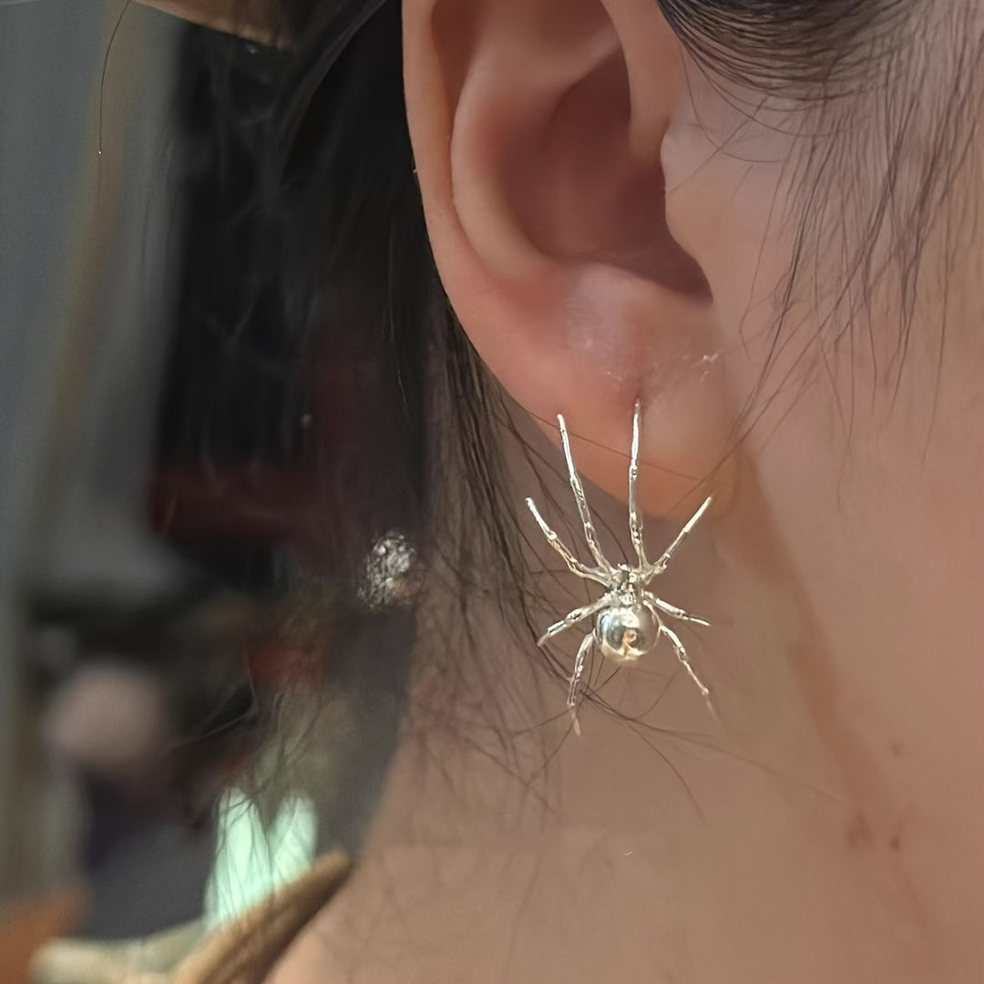 Amnuai | Spider Ear Cuff Clip Earrings