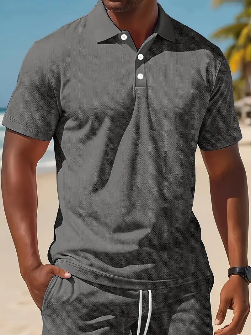 Kelvin | Polo Shirt and Shorts Set