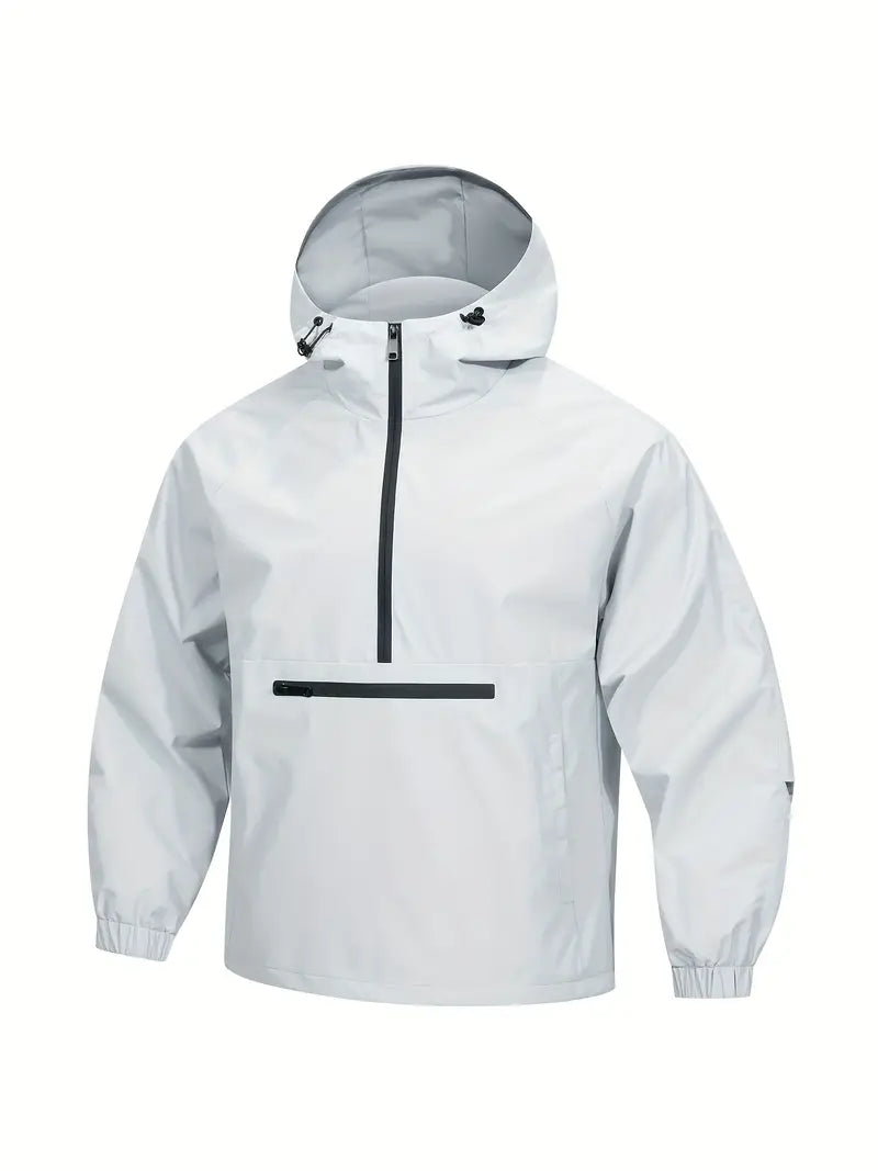 Shepard | Hooded Half-Zip Pullover Jacket with Pocket