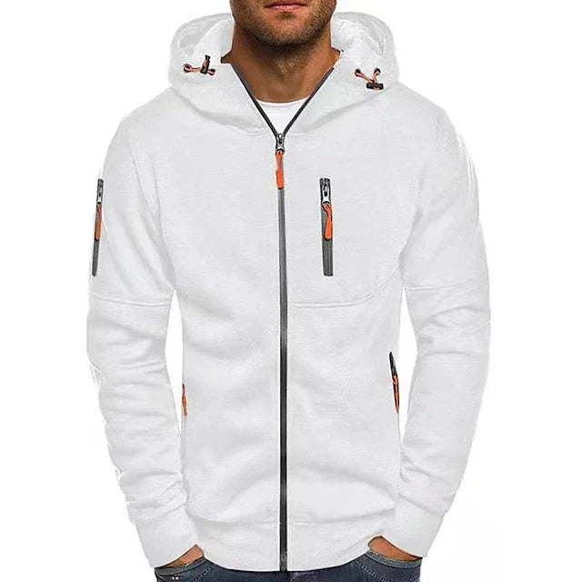 Clark | Cardigan with Hood, Zip and Pockets