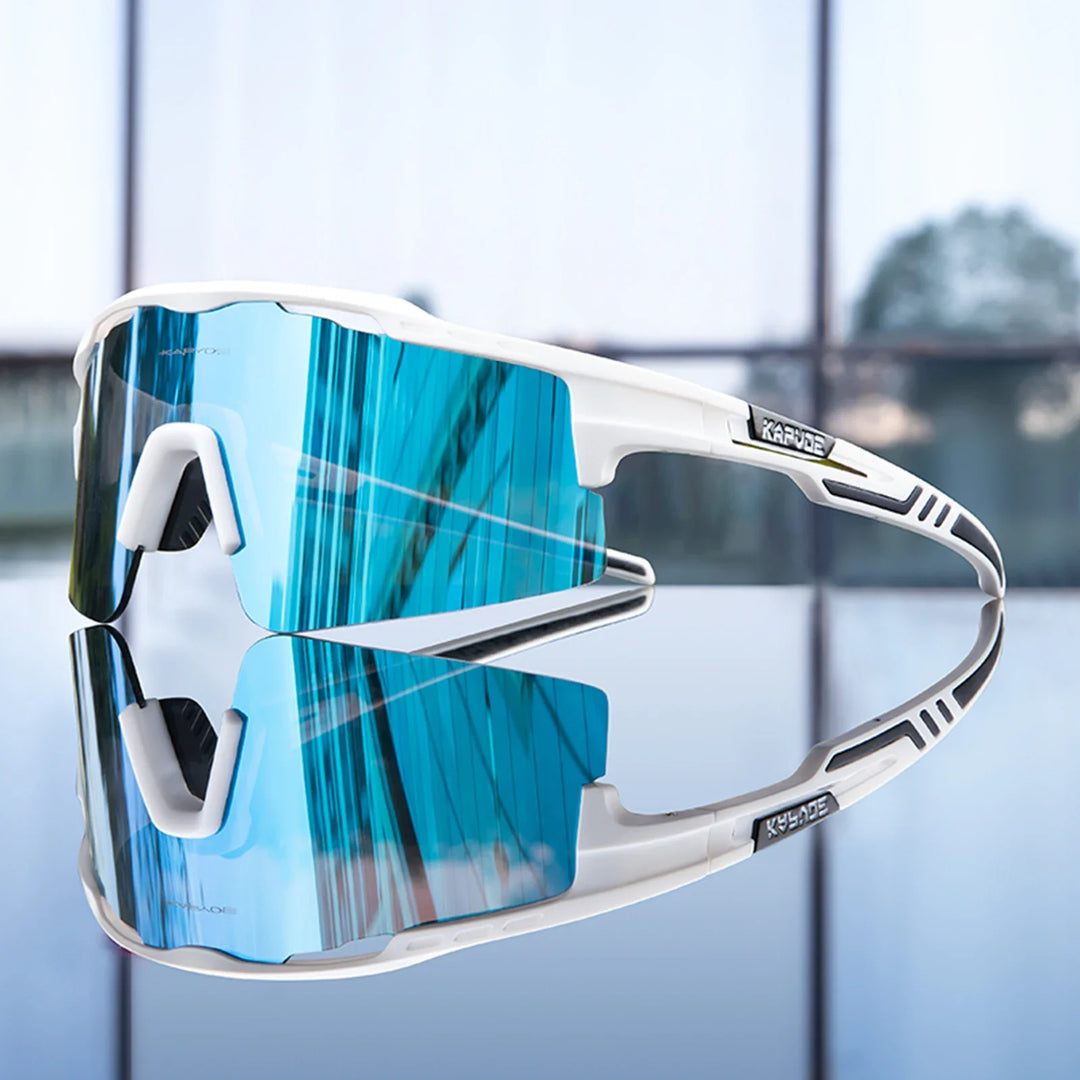 Cahybeam | Wraparound Mirrored Cycling Sunglasses