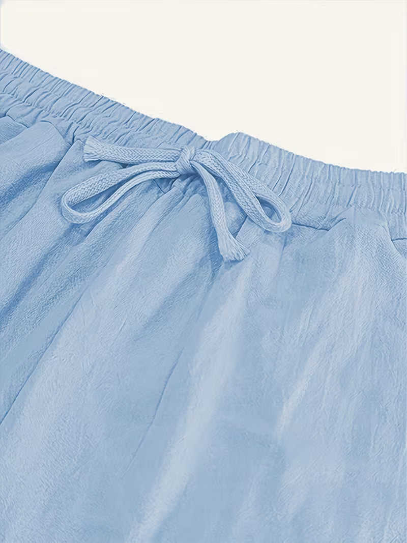 Raekwon | Cargo Shorts Drawstring Elastic Waist Relaxed Fit