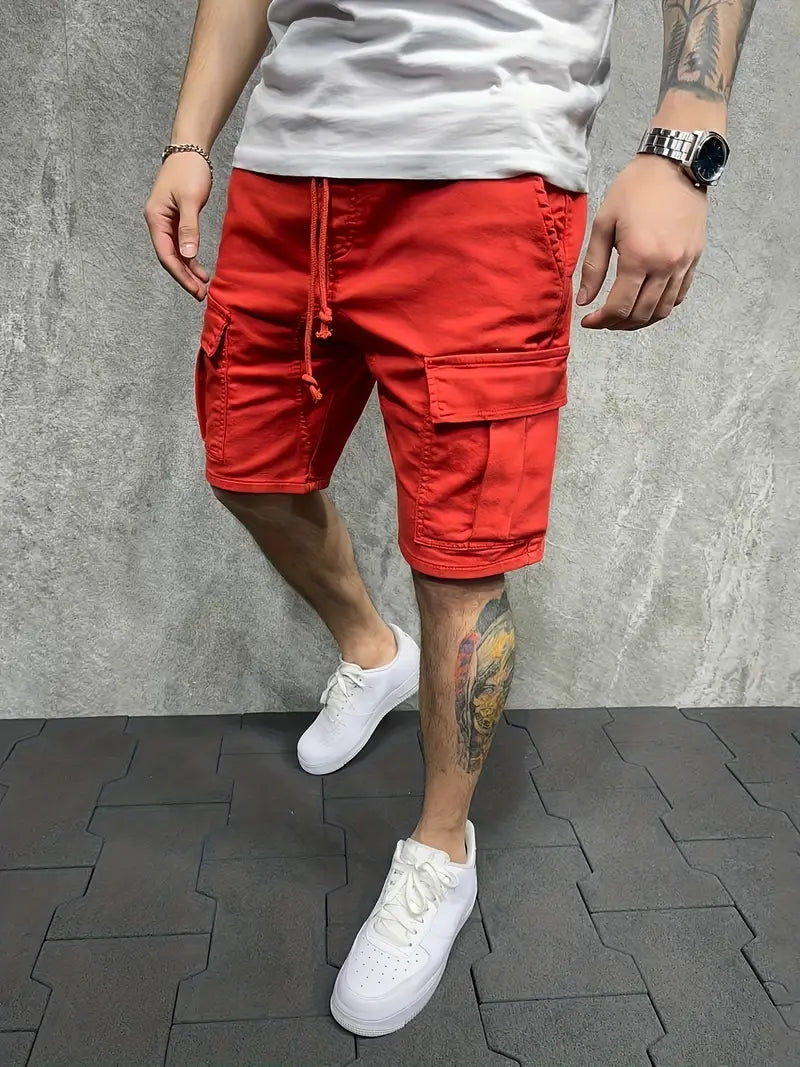 Jelte | Drawstring Mens Cargo Shorts