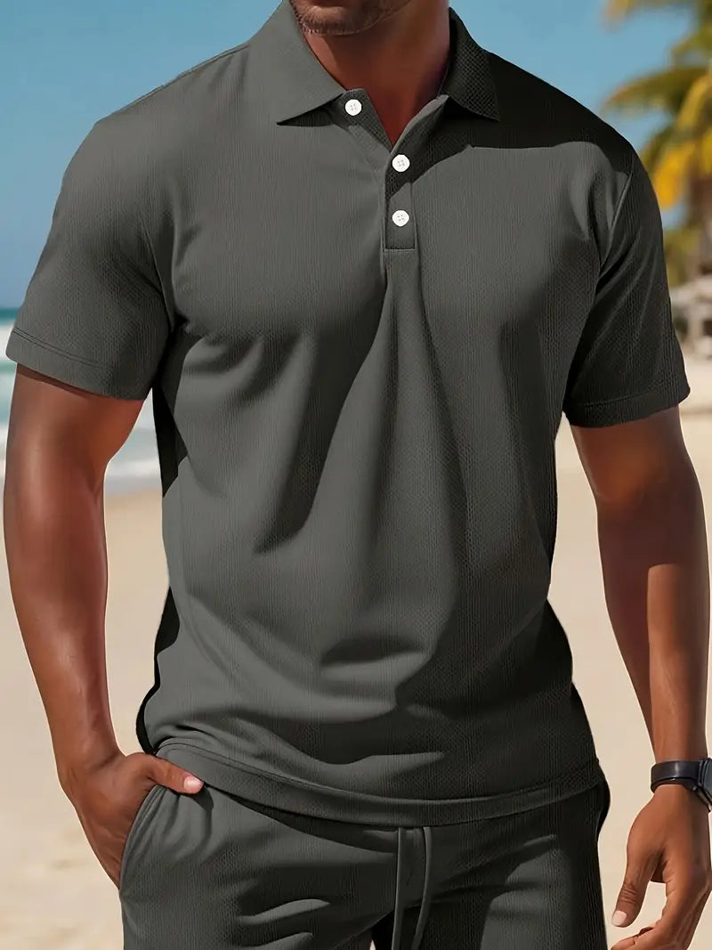 Kelvin | Polo Shirt and Shorts Set