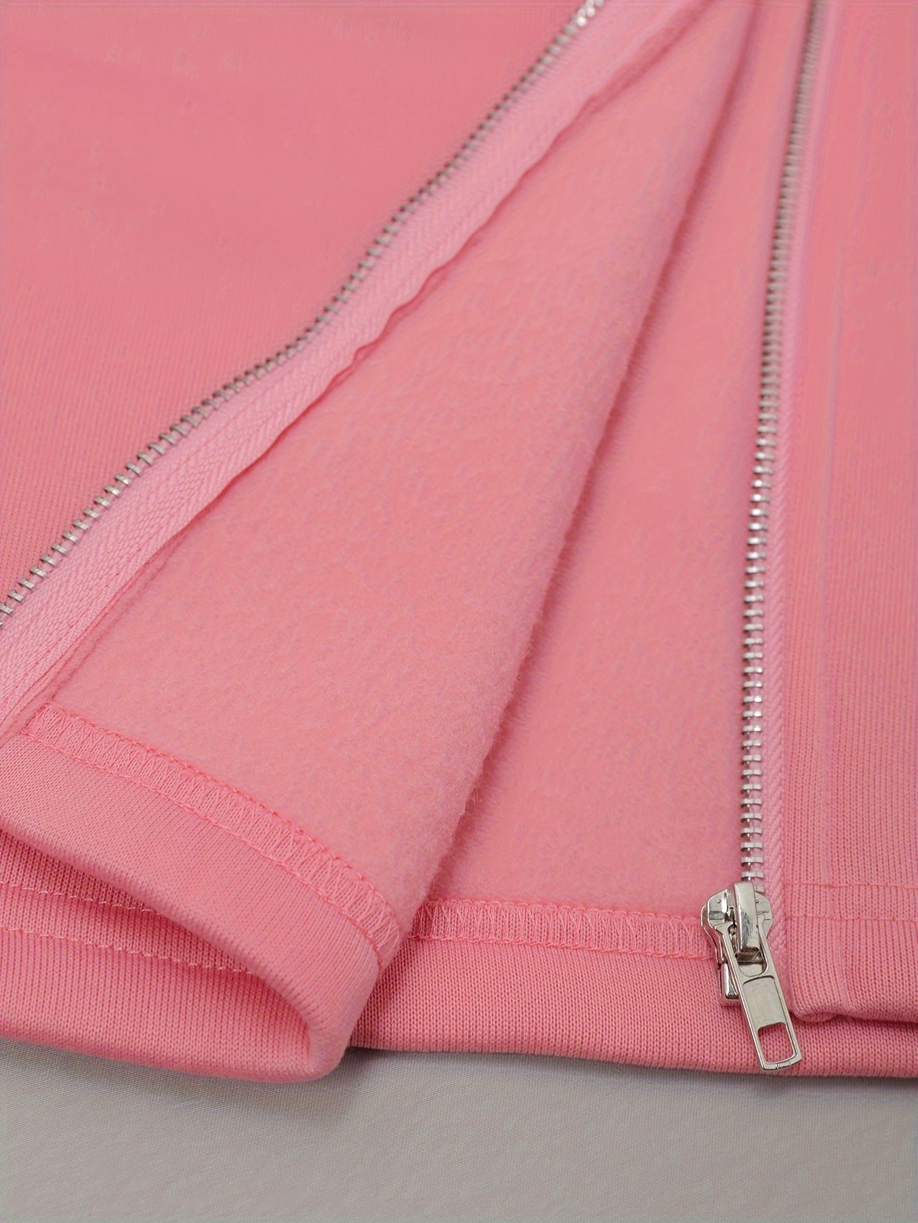 Nicola | Long Sleeve Hooded Zip Jacket