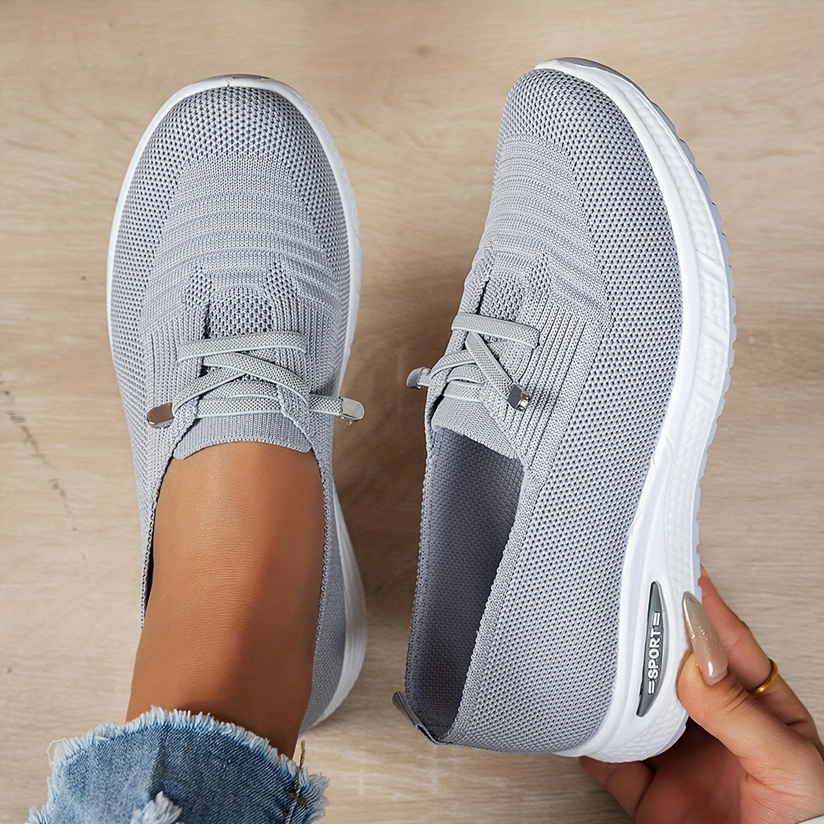 Olympe | Lightweight Cushioned Walking Trainers