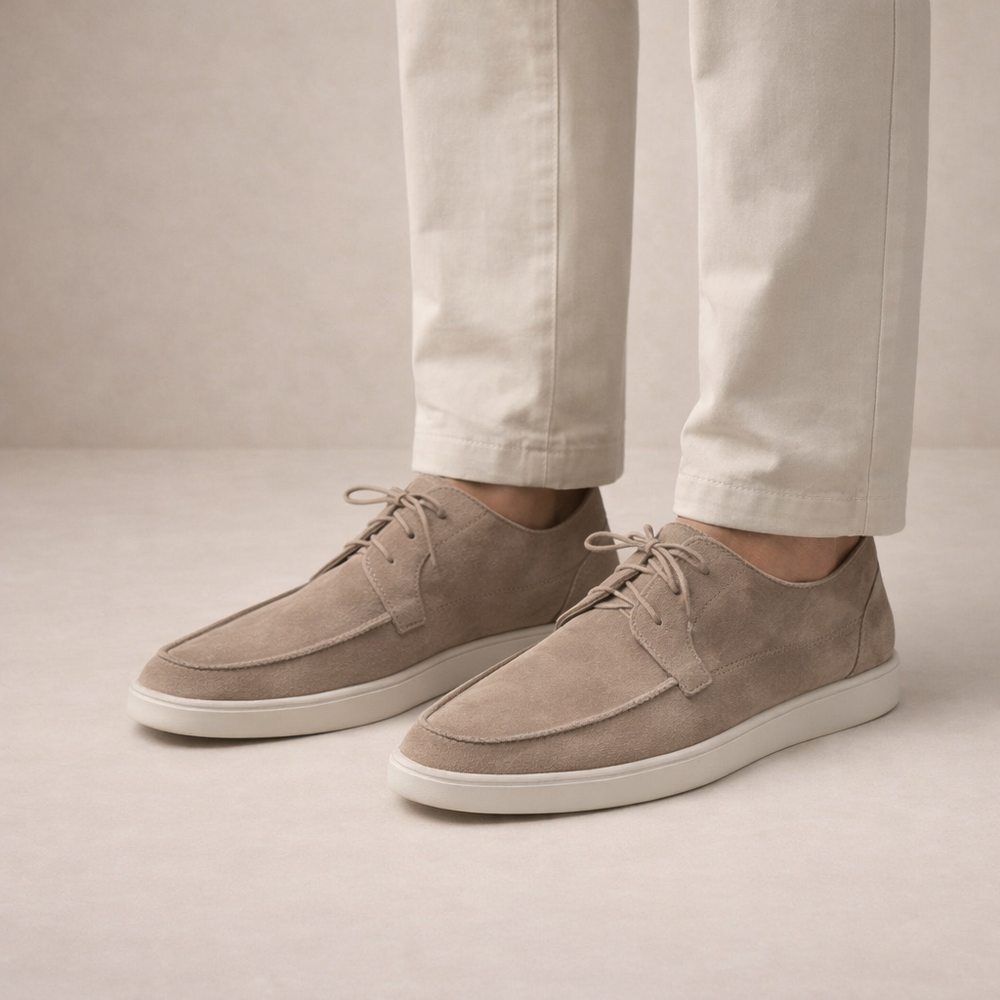 Norman | Moc Toe Lace-Up Casual Shoes