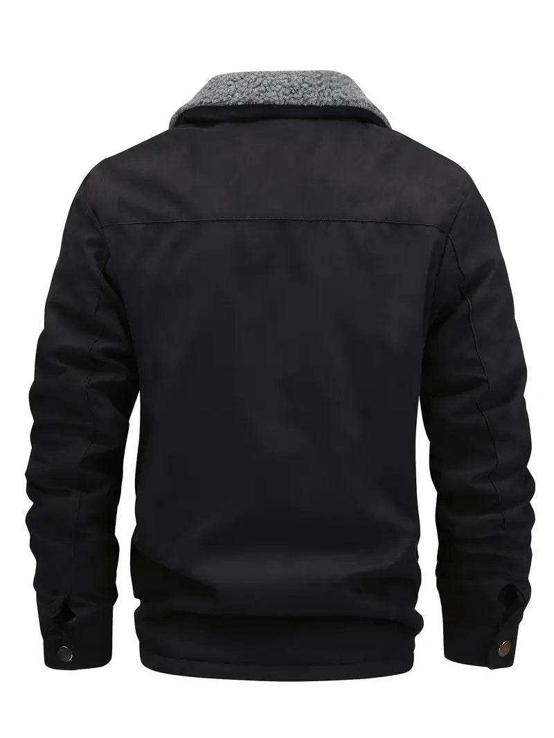 Grigory | Borg Collar Zip Jacket
